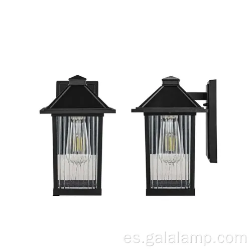 Lámparas de pared al aire libre de estilo retro para casas modernas